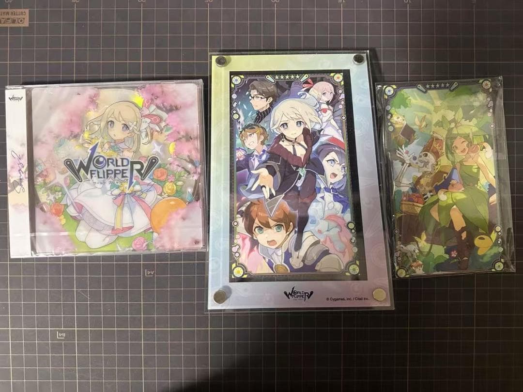 WORLD FLIPPER -SONGS2- ワーフリ 4周年 サントラ カード