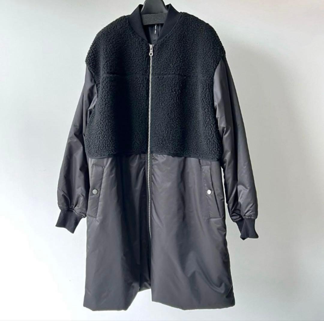 最終値下げ新品Dignite collier ディニテコリエのMA1ボアコート c0204280_13373570.jpg