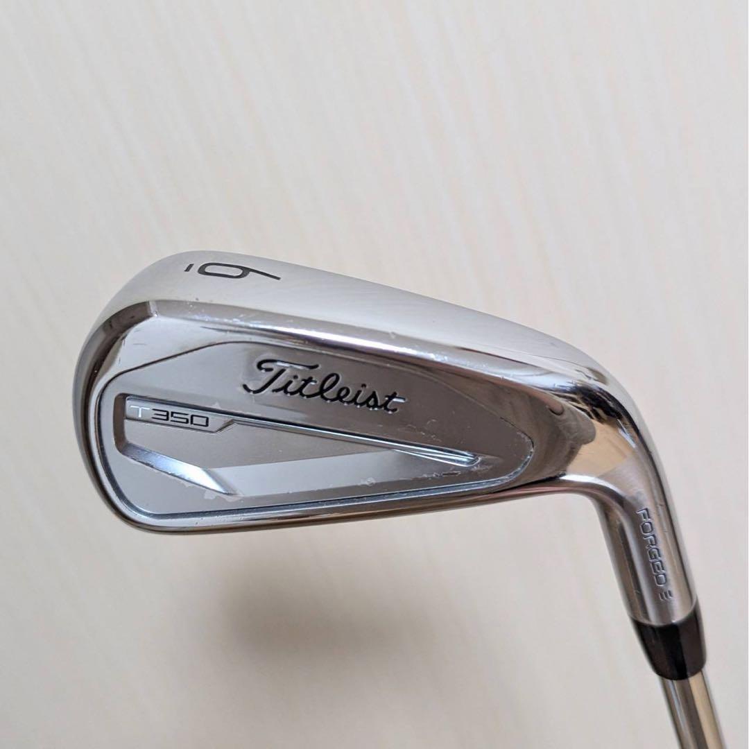 Titleist タイトリスト T350（2023）6番アイアン 6鉄 6I タイトリスト（TITLEIST）（メンズ）T350 アイアンセット 6本(6I～9I