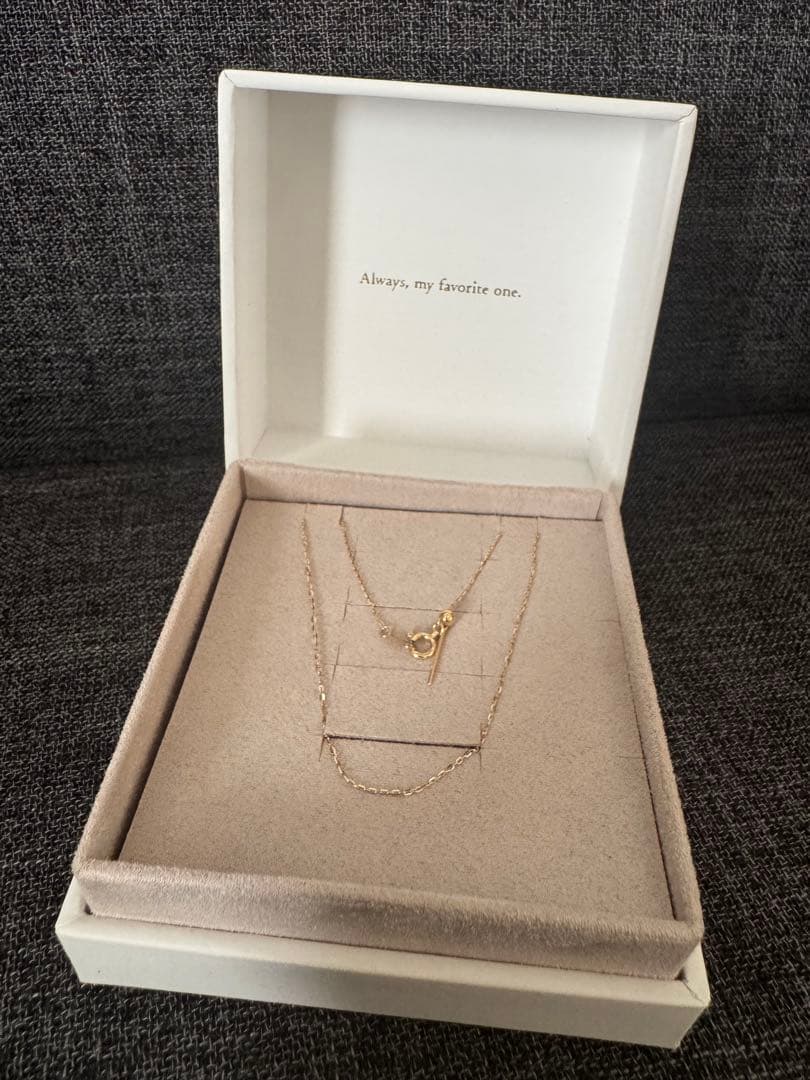 chika ete K18YG ミラーカットチェーン ネックレス K18YG ミラーカットチェーン ネックレス | ete bijoux (Women