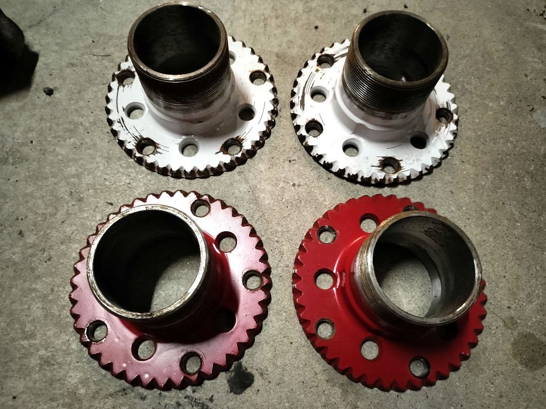 ワイヤーホイール タワー 114.3 139.7 5穴マルチ 左右セット ワイヤーホイール T's WIRE タワーアダプター 5穴マルチピッチ（5H