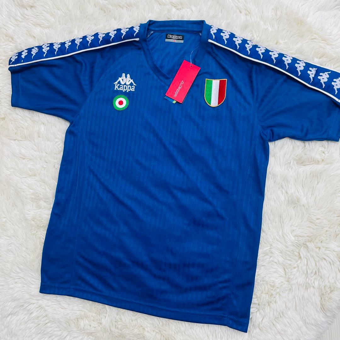 ☆レア☆ Kappa カッパ イタリア 代表 ユニフォーム ロゴライン 新品