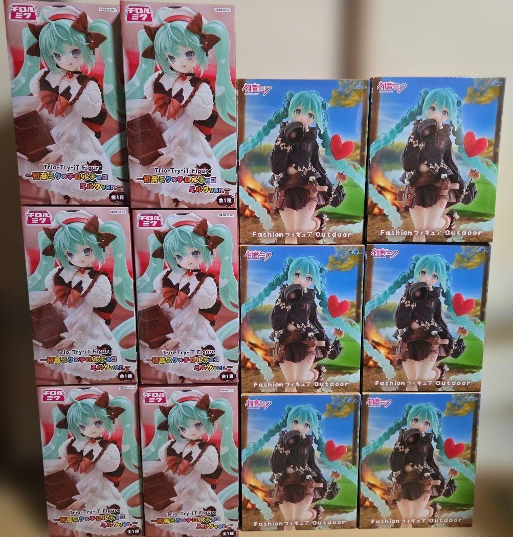 初音ミク フィギュア チロルチョコ Fashion Outdoor - メルカリ