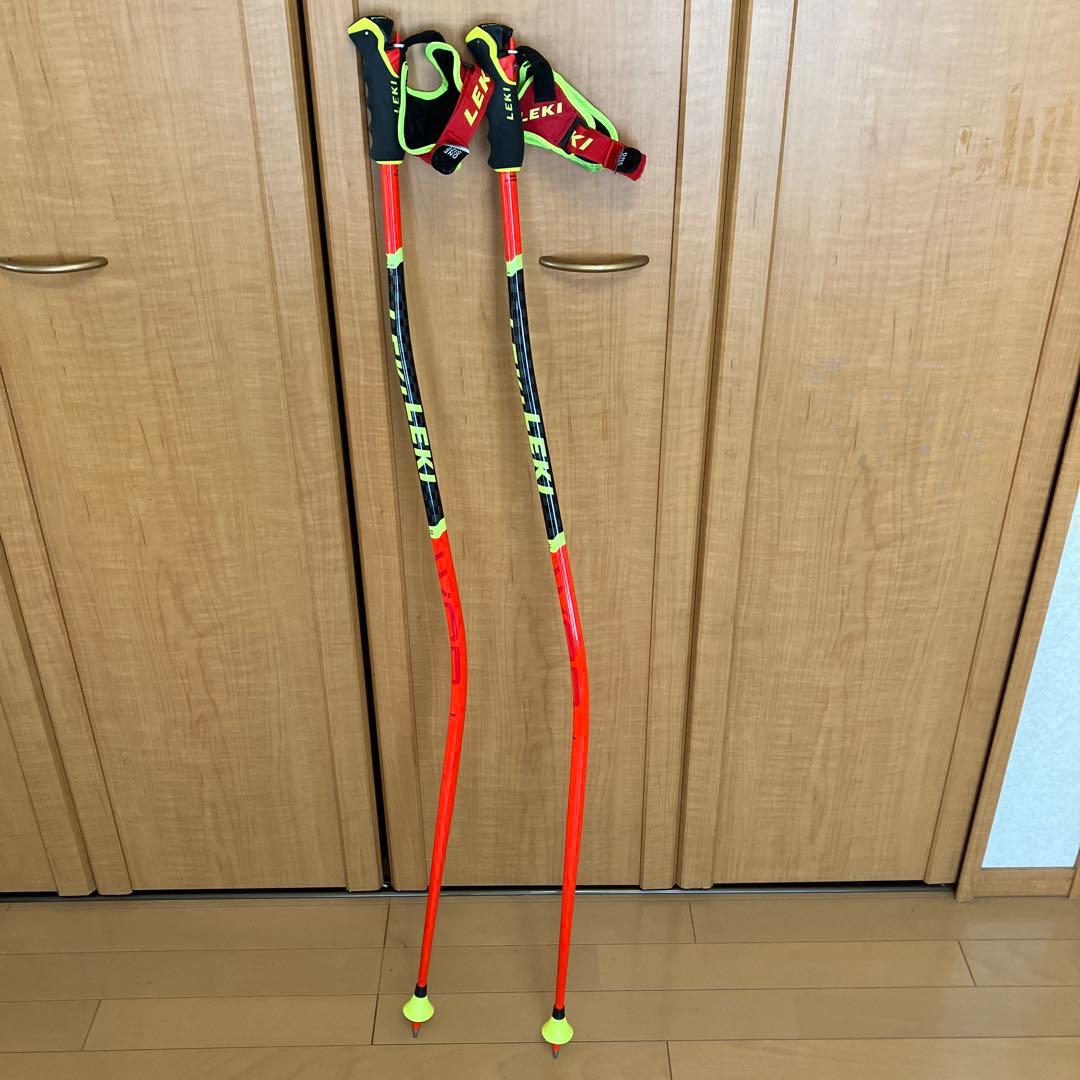 LEKI スキー用ストック オレンジ/ブラック LEKI】レキスキーストック・ポールならスキー用品通販ショップ