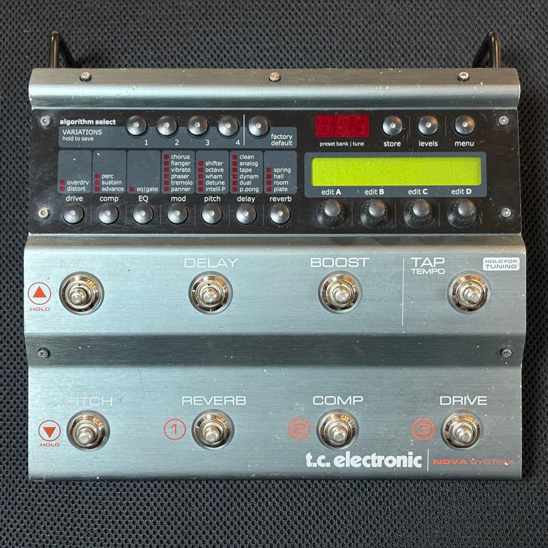 TC Electronic NOVA SYSTEM ＆LIMITED プリセット tc electornic/Nova System プリセットの呼出方法(Recall) - YouTube