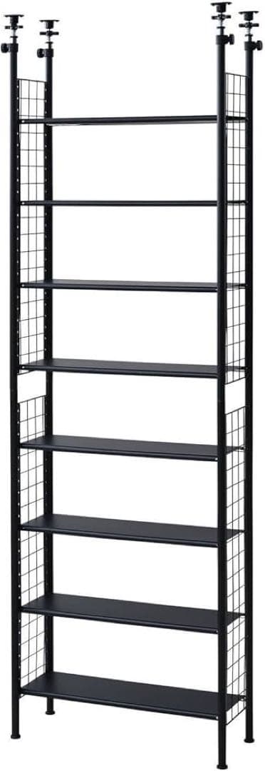 山善 フリーラック突っ張りスリム STR-608 Amazon｜山善(YAMAZEN) フリーラック (突っ張り) スリム 幅63×奥行25