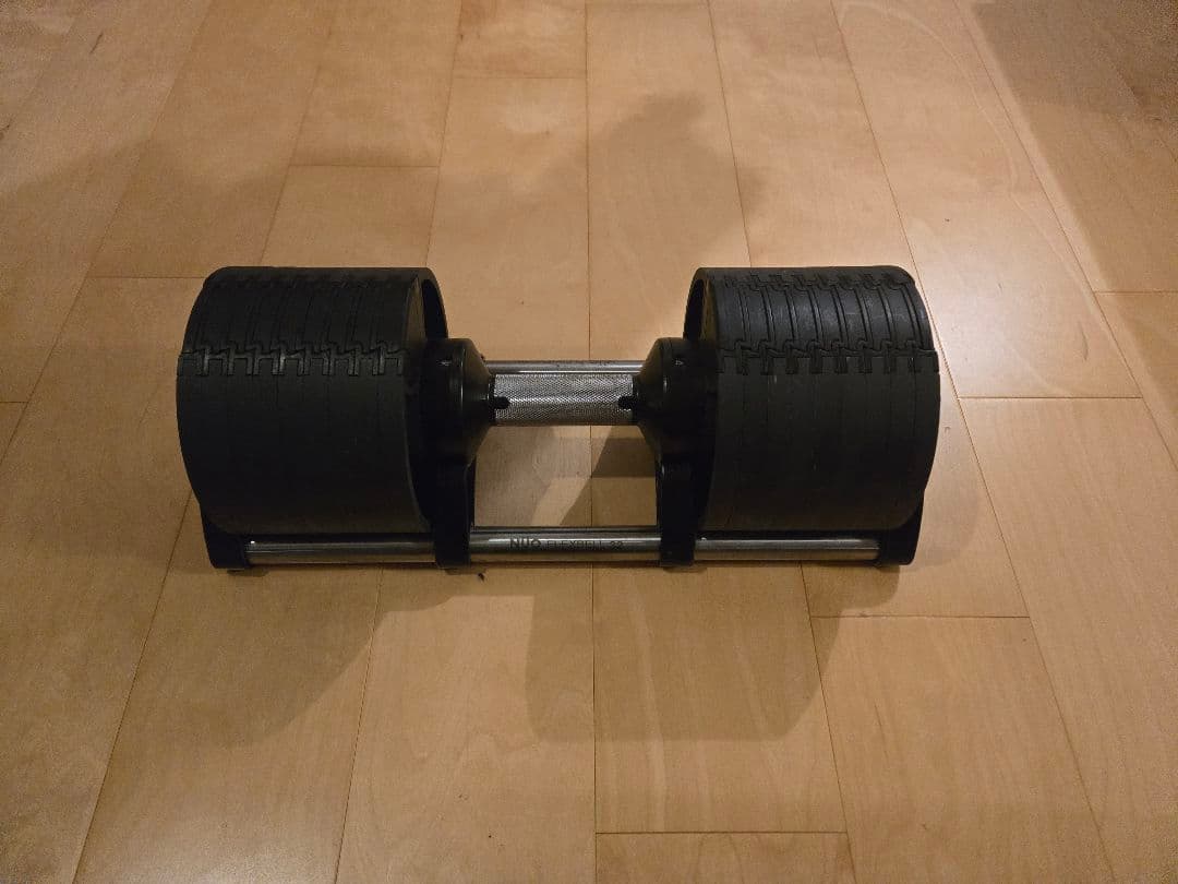 【送料無料】①セット買お願いします FLEXBELL32 ダンベル32kg 楽天市場】可変式ダンベル NUOBELL ヌオベル フレックスベル 32kg 36kg