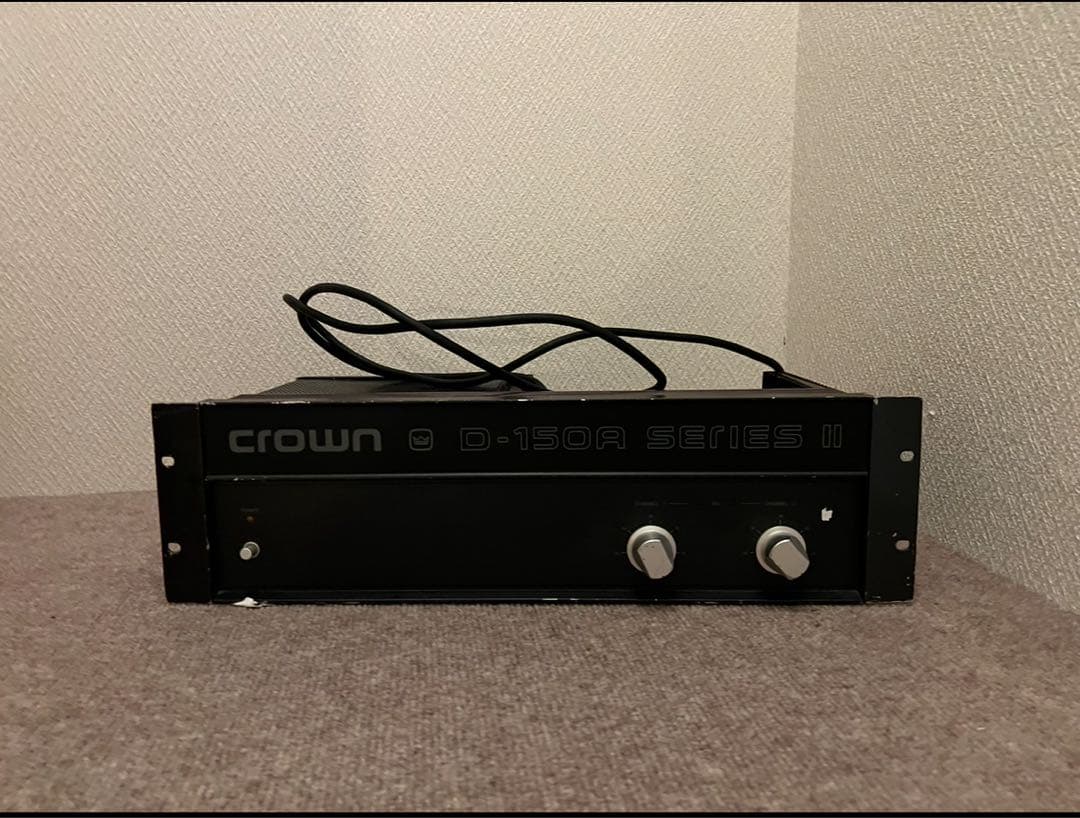 Crown D-150A Series II パワーアンプ　Amcron AMCRON/CROWN D-150A IOCの仕様 アムクロン/クラウン