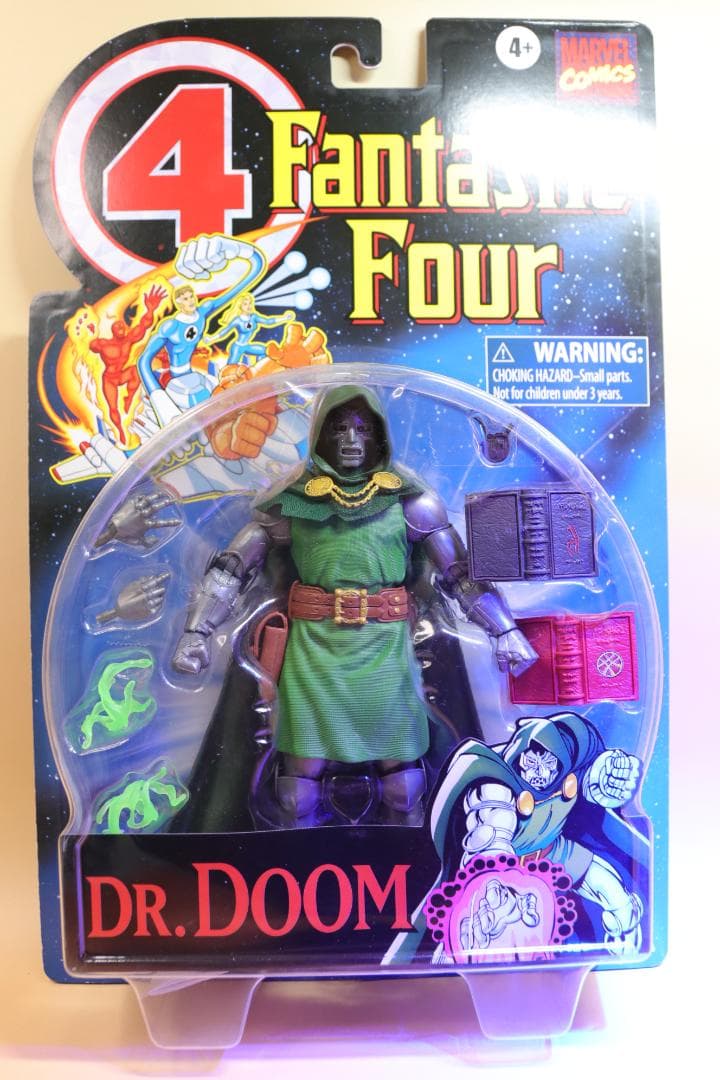 新品未開封ドクター・ドゥームレトロ10点のアクセサリ Amazon.co.jp: ハズブロ(Hasbro)MARVEL マーベル ヴィンテージシリーズ