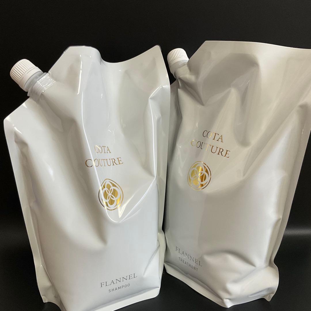 コタクチュールフランネルシャンプートリートメント業務用。 コタ コタクチュール シャンプー フランネル (600ml) | サロン専売品の