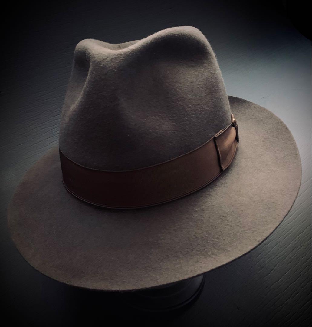 名門Borsalino 極上ライン！ラザートモデル　オールド品　¥10万程 楽天市場】Borsalino ボルサリーノ 中折れハット ビーバーフェルト帽