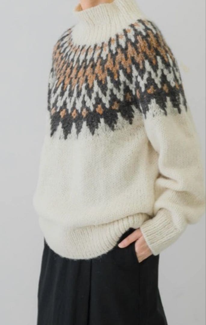 かぐれ　ノルディックタートルニット 楽天市場】ノルディックタートルニット／かぐれ（kagure） : 丸井