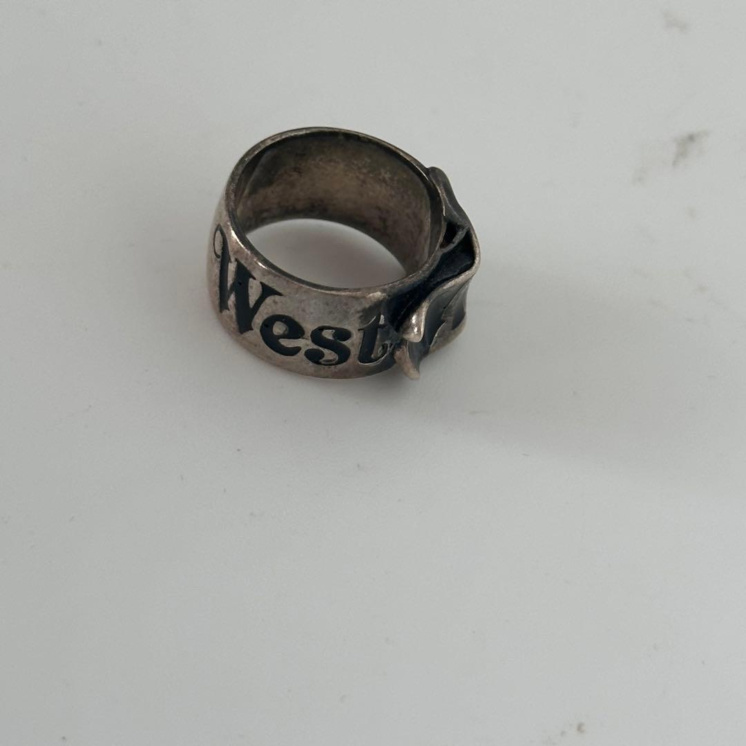 ヴィヴィアン リング シルバー925 スクロールラベル　9号　希少 ヴィヴィアンウエストウッド リング 指輪 Vivienne Westwood