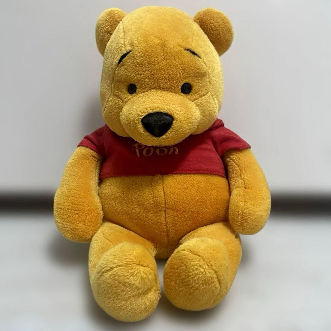 希少】ディズニーストア プーさん パペット ぬいぐるみ BIG - メルカリ
