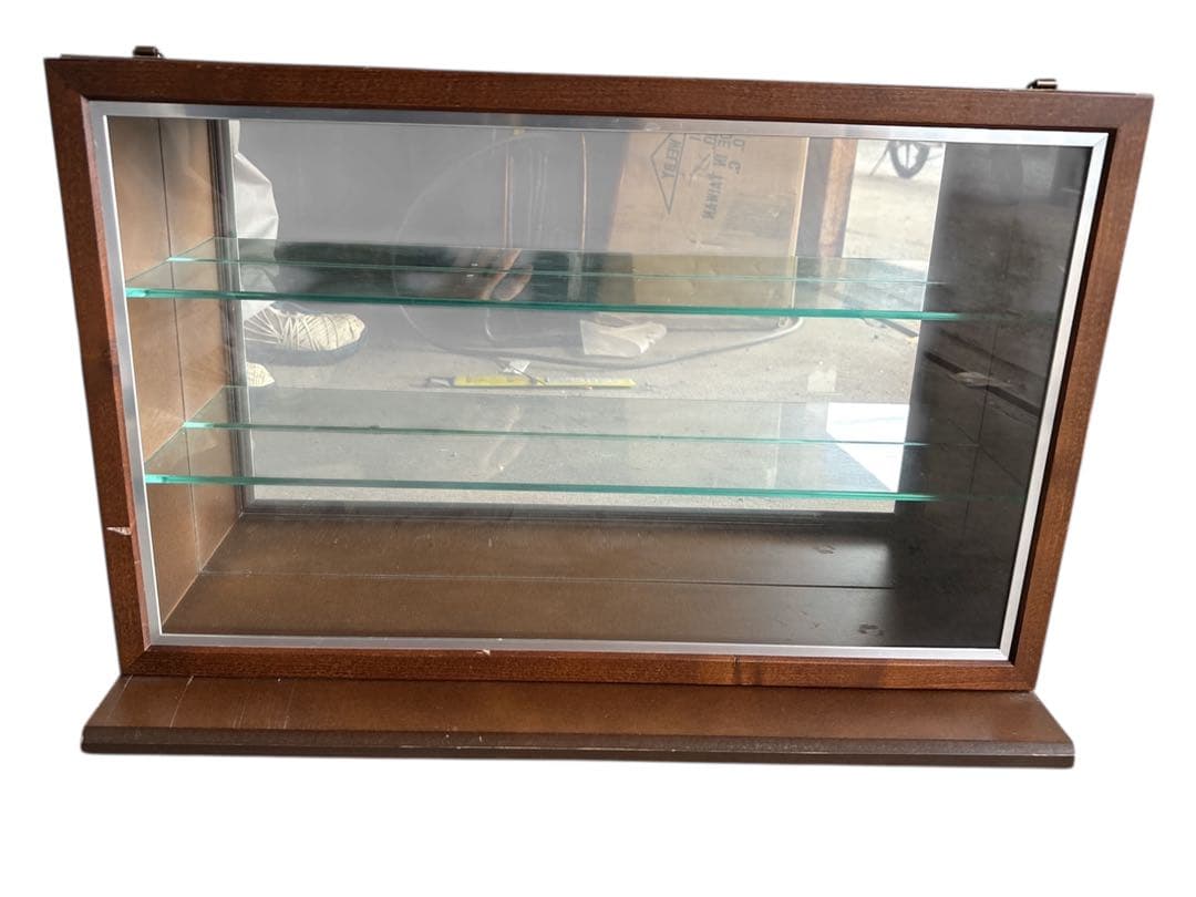 木製フレームのガラスケース　カルトーネ AL-A 塩川光明堂 送料無料 塩川光明堂 木枠 レトロ調 コレクションケース カルトーネ G