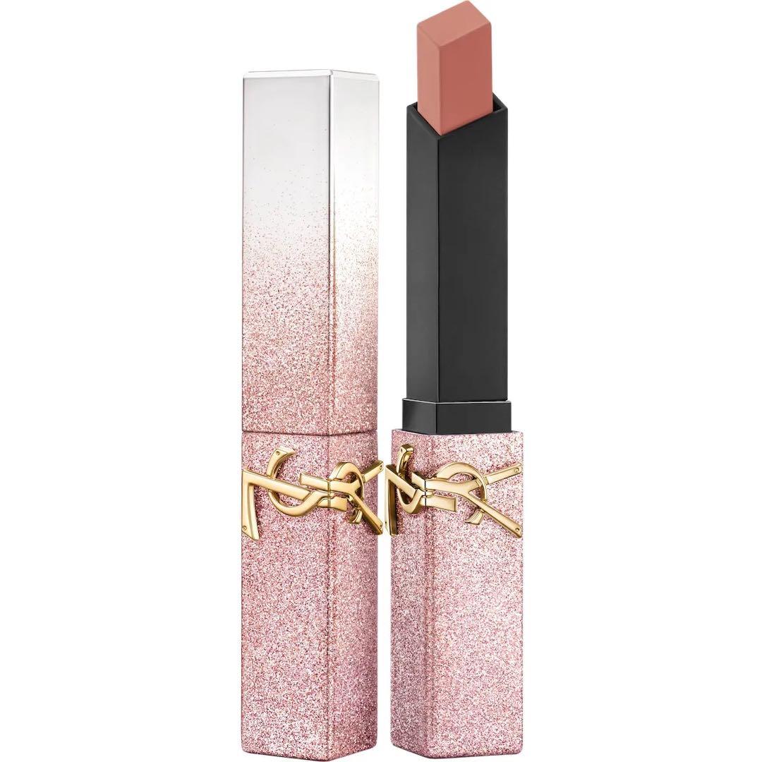 【新品、未使用】YSL 2026年バレンタイン限定リップ YSLの春コスメ2026】シュガーキャンディのようなラメ弾ける新作