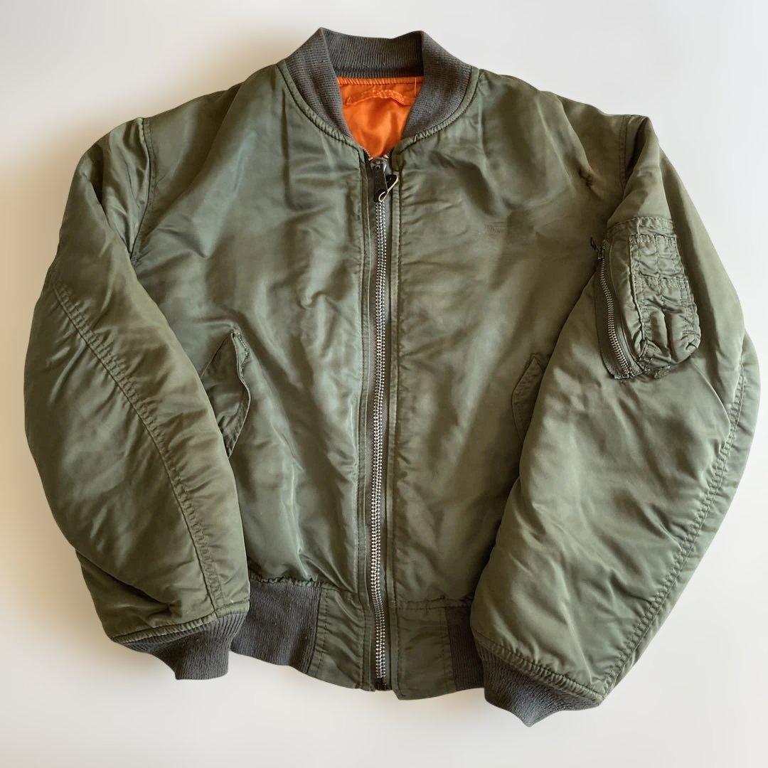 ジャケット・アウター made in USA 80s ALPHA MA-1 楽天市場】80s 90s USA製 ALPHA INDUSTRIES 社製 MA-1 フライト
