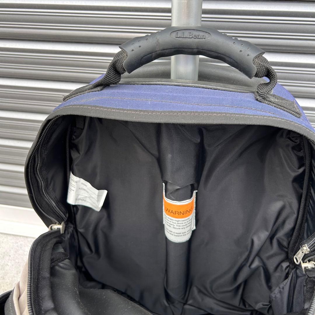 90s L.L.Bean キャスター付 3way リュック キャリーバッグ