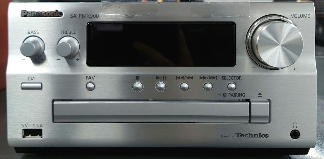 ★☆【取説・リモコン付】Panasonic　SA-PMX900 CDシステム パナソニック SC-PMX900-S CDステレオシステム シルバー SCPMX900