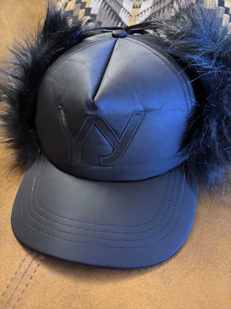 帽子 OpenYy Woven FAUX FUR EARFLAP CAP Open Yy Faux Fur Corduroy Earflap Cap Khaki | eBay