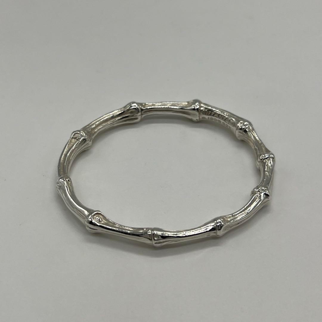 ティファニー TIFFANY バンブー バングル SV925 ヴィンテージ TIFFANY&Co. ティファニー バンブー バングル – Trip