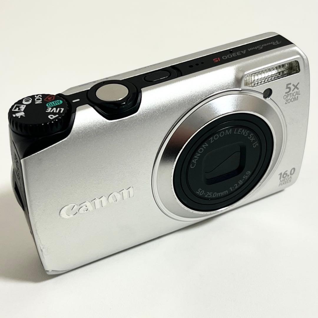 デジタルカメラ Canon powershot A3300IS Canon Powershot A3300 IS Digital Camera (Blue) 5037B001 B&H