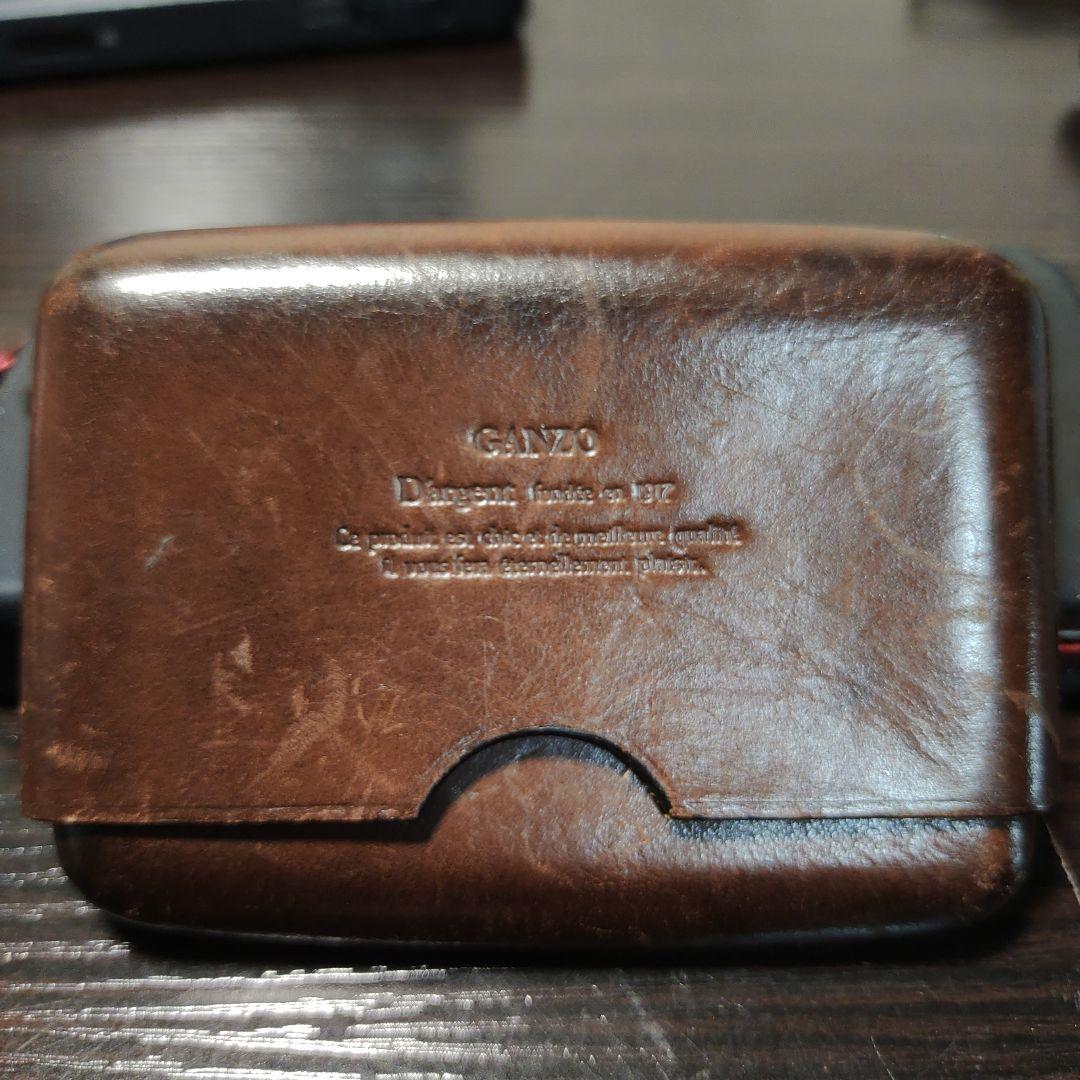 GANZO　マエストロ2　横型　名刺入れ MAESTRO2(マエストロ2) 名刺入れ ヨコ型(M)｜最高級のメンズ革製品・革