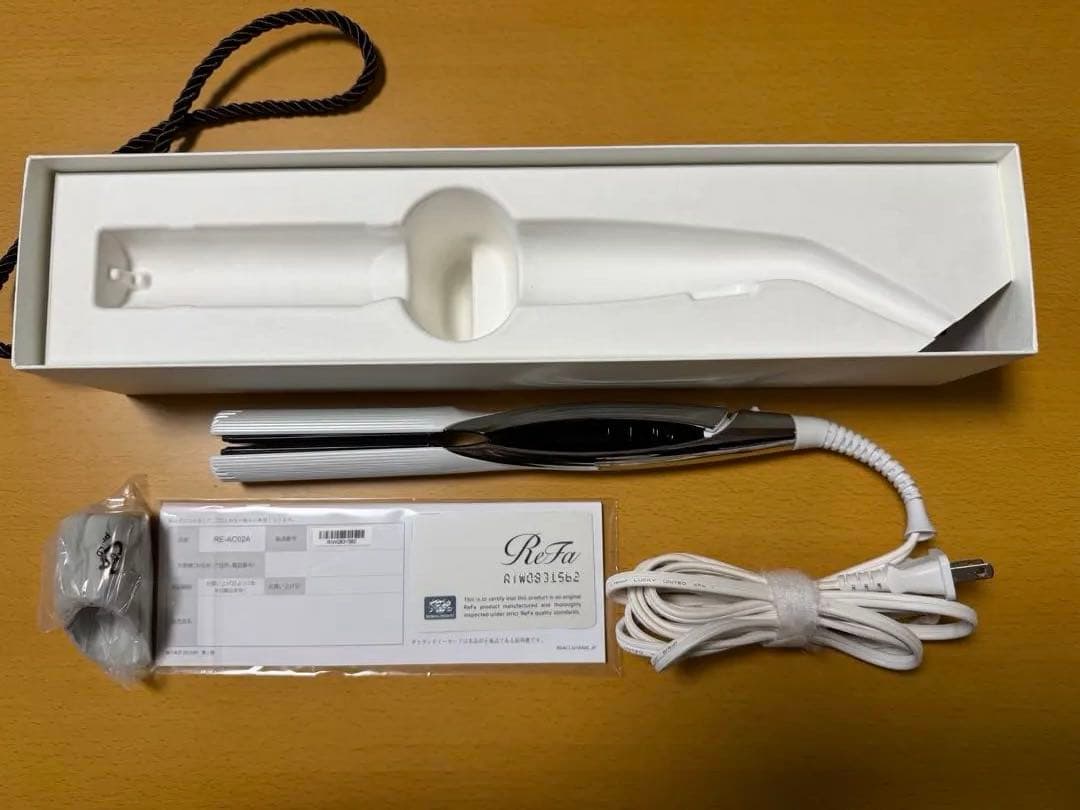 ReFa ストレートヘアアイロン RE-AC02A ホワイト ストレートアイロン(ホワイト) | ReFa | RE-AS-02A | Joshin web