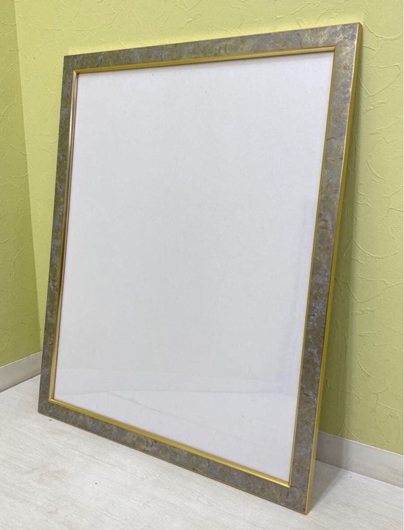 シルバー額縁　サイズ58.5×71.5 3枚組 額縁専門店ないとう デッサン額縁 シャイン/シルバー A3（420×297mm