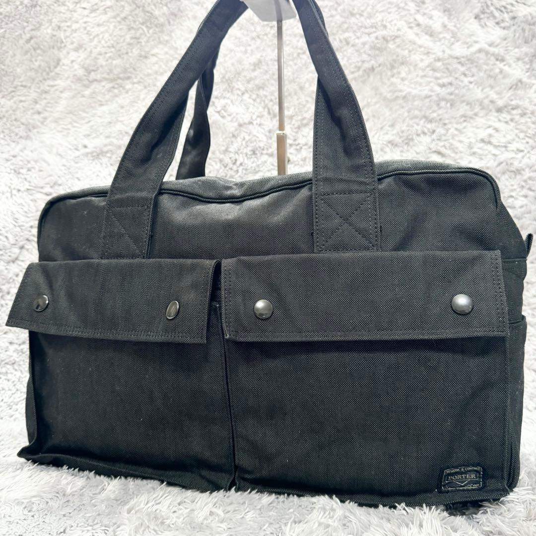 美品★PORTER ポーター ボストンバック スモーキー キャンバス3WAY SMOKY(スモーキー) BOSTON BAG | 吉田カバンホームページ | YOSHIDA & Co.