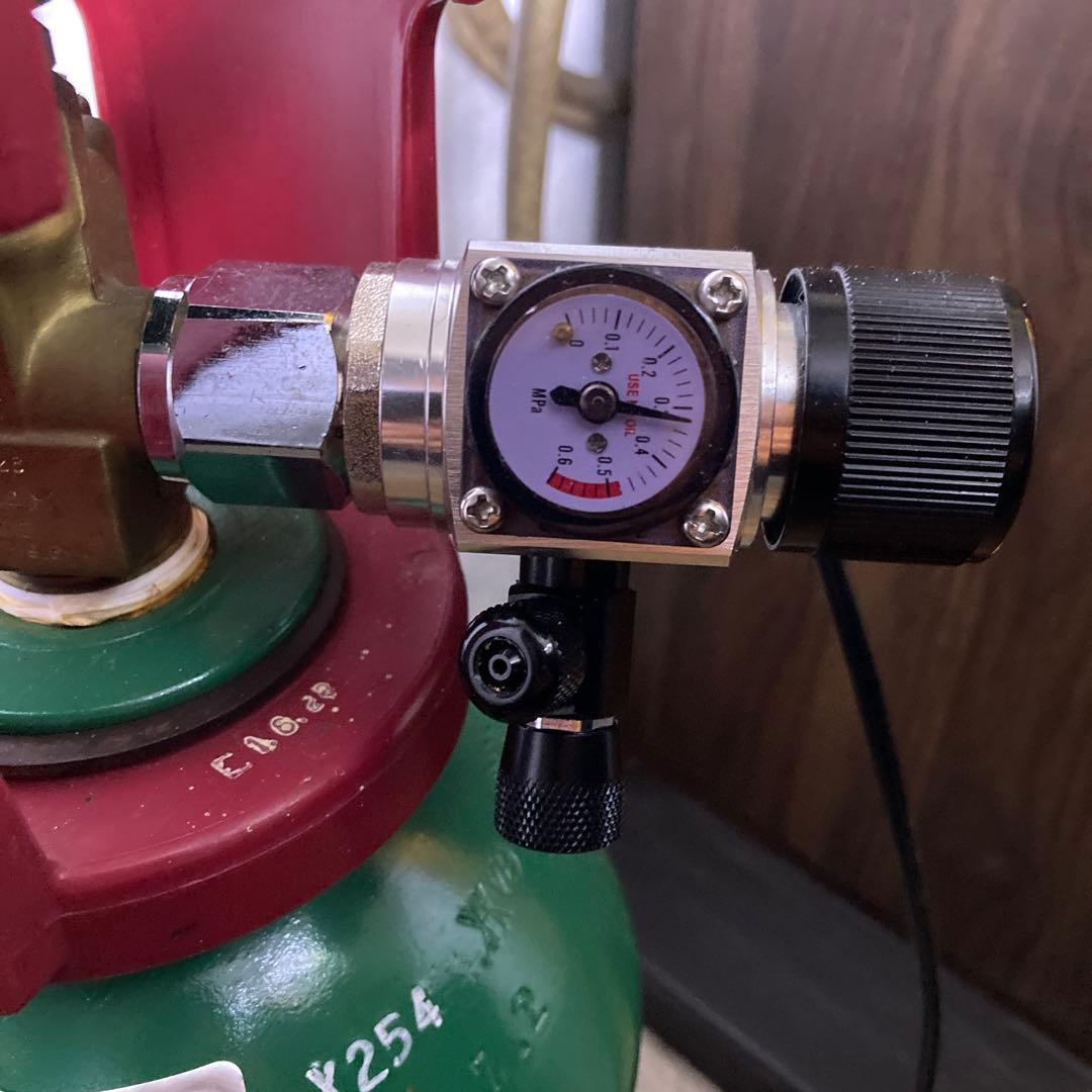 CO2レギュレーター RG-05 ＋ ミドボン5kg（残量約半分）セット WaterPlantsWorld