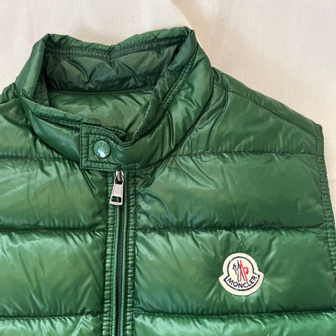 MONCLER モンクレール GUI グリーン インナーダウンベスト 1 - メルカリ