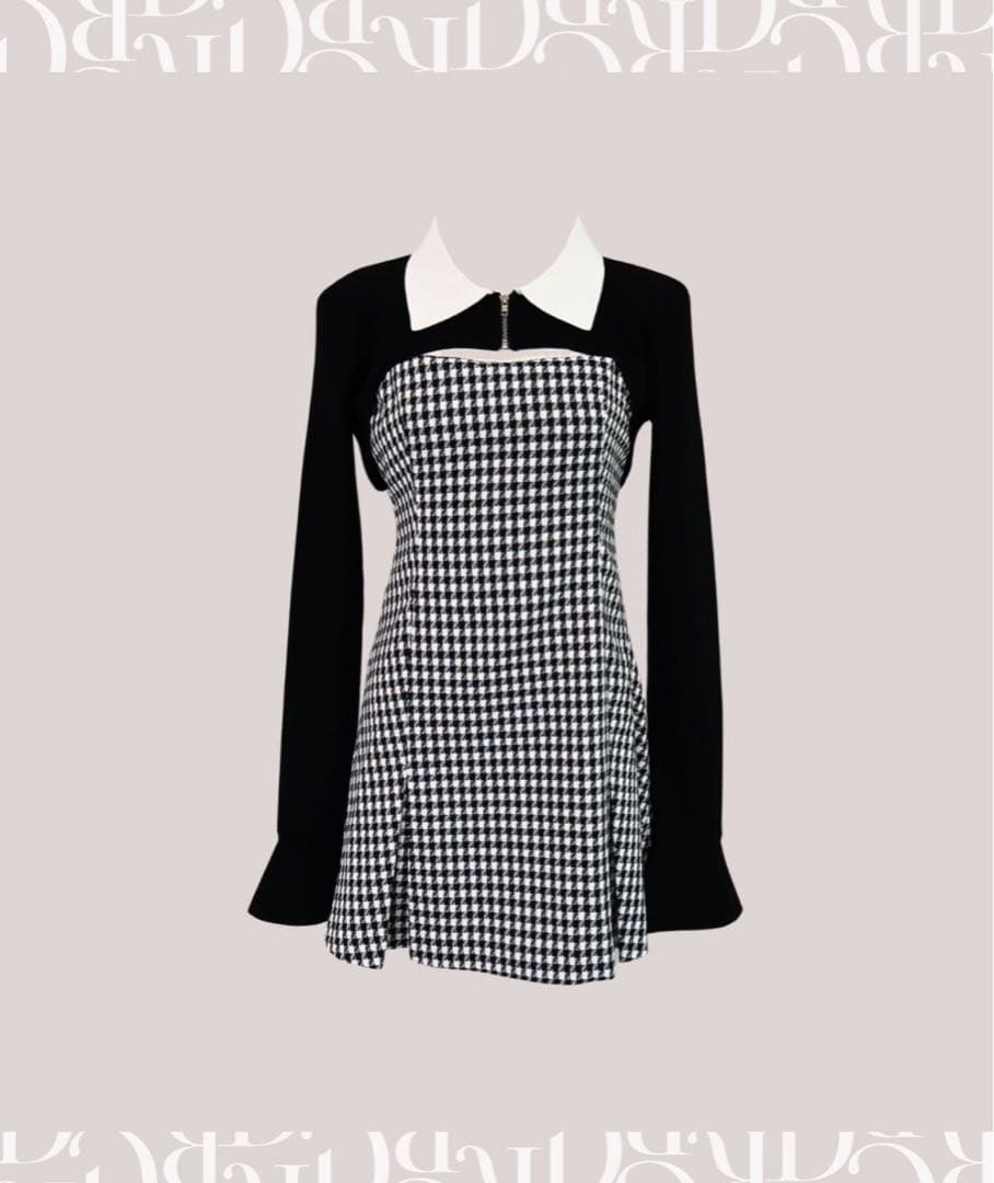 randy ワンピース Houndstooth ensemble - メルカリ