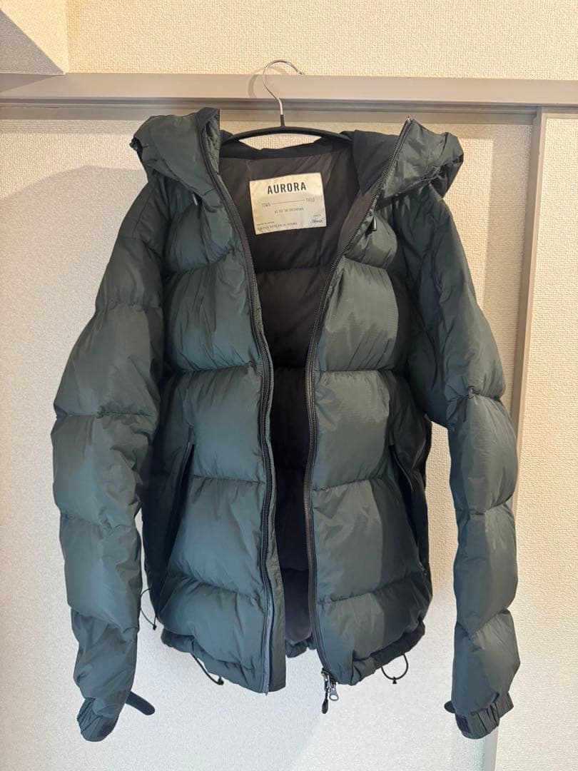 URBAN RESEARCH DOORS×NANGA　ダウン カーキ　サイズ38 中古・古着通販】URBAN RESEARCH DOORS (アーバンリサーチドアーズ