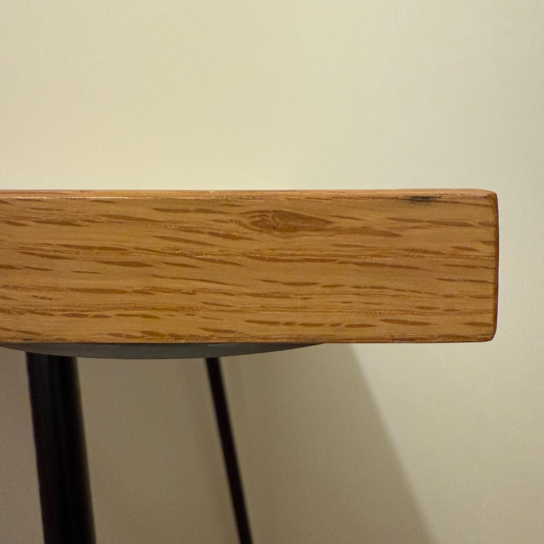 無印良品 木製折りたたみテーブル オーク材突板 幅120cm - メルカリ