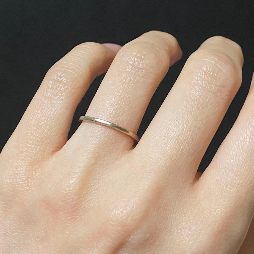 1920's イギリス 英国 希少 アンティーク デカゴン 十角形 リング9K 9K ゴールドリング イギリスヴィンテージジュエリー 指輪 装飾品