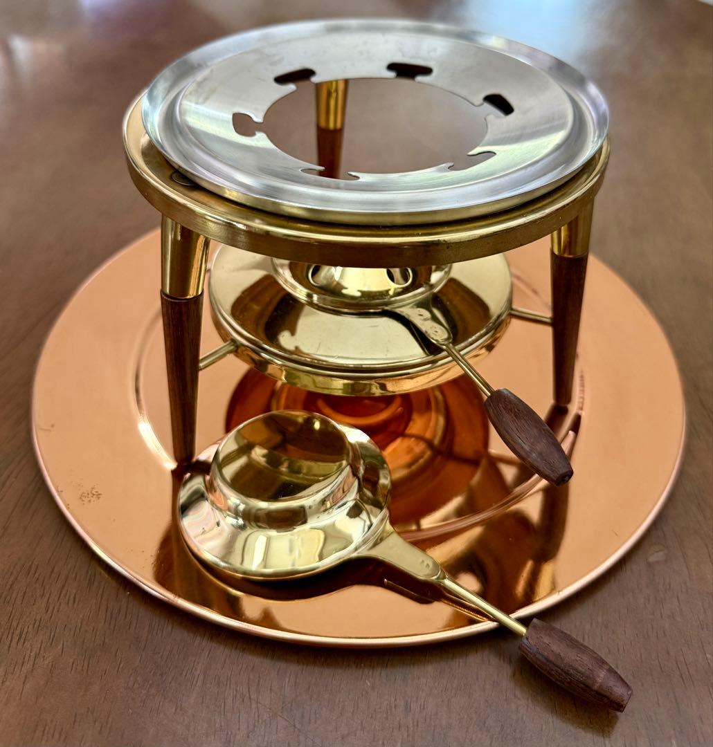 ヴィンテージSOLID BRASS アルコーバーナー&トレーセット ヴィンテージSOLID BRASS アルコーバーナー&トレーセット