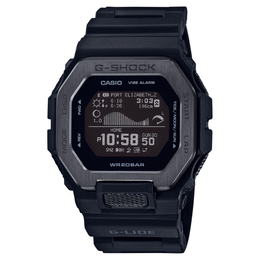 【美品】 CASIO G-LIDE Gショック GBX-100NS-1JF G-SHOCK GBX-100NS-1JF G-LIDE スマートフォンリンク デジタル 腕時計