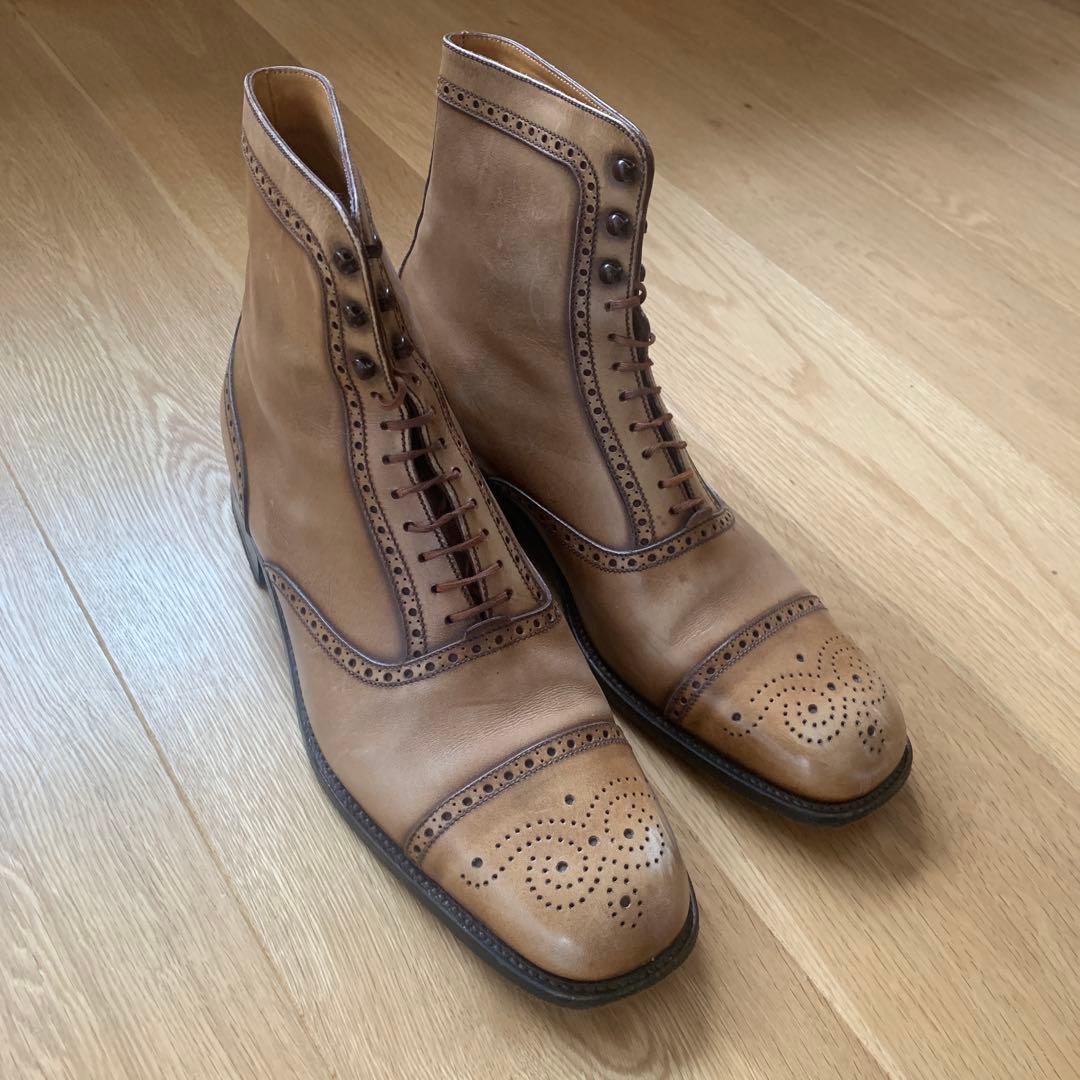 J.M.WESTON ブーツ サイズ:8D（日本での目安27.5cm 標準幅）