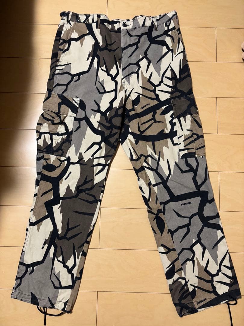 USA製 プレデターカモ カーゴパンツ ヴィンテージ 希少 90s USA製 カベラス PREDATOR CAMO プレデターカモ 迷彩 カーゴ