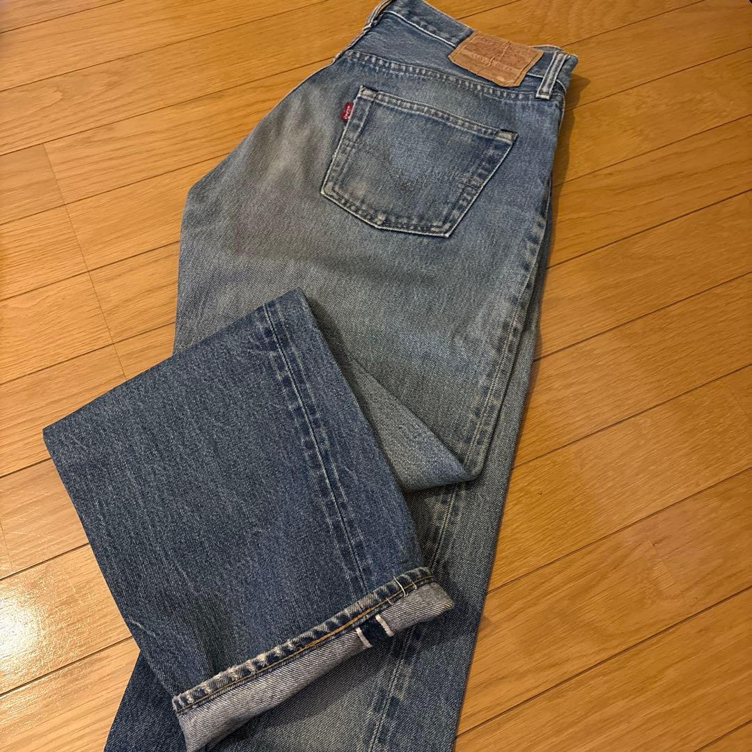 Levi's 501】赤耳初期/ボタン裏765/タグ524/W32L33 - メルカリ