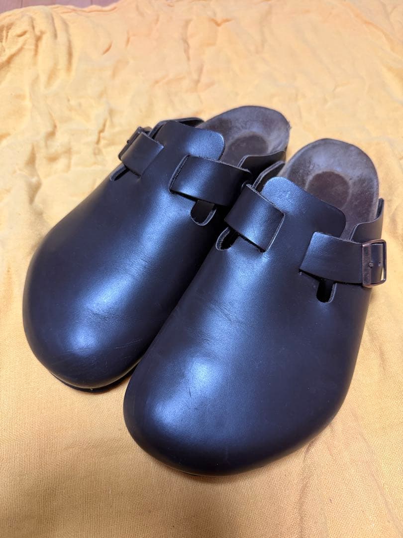 Birkenstock ブラックサンダル 43 BIRKENSTOCK（ビルケンシュトック） サンダル レディース メンズ