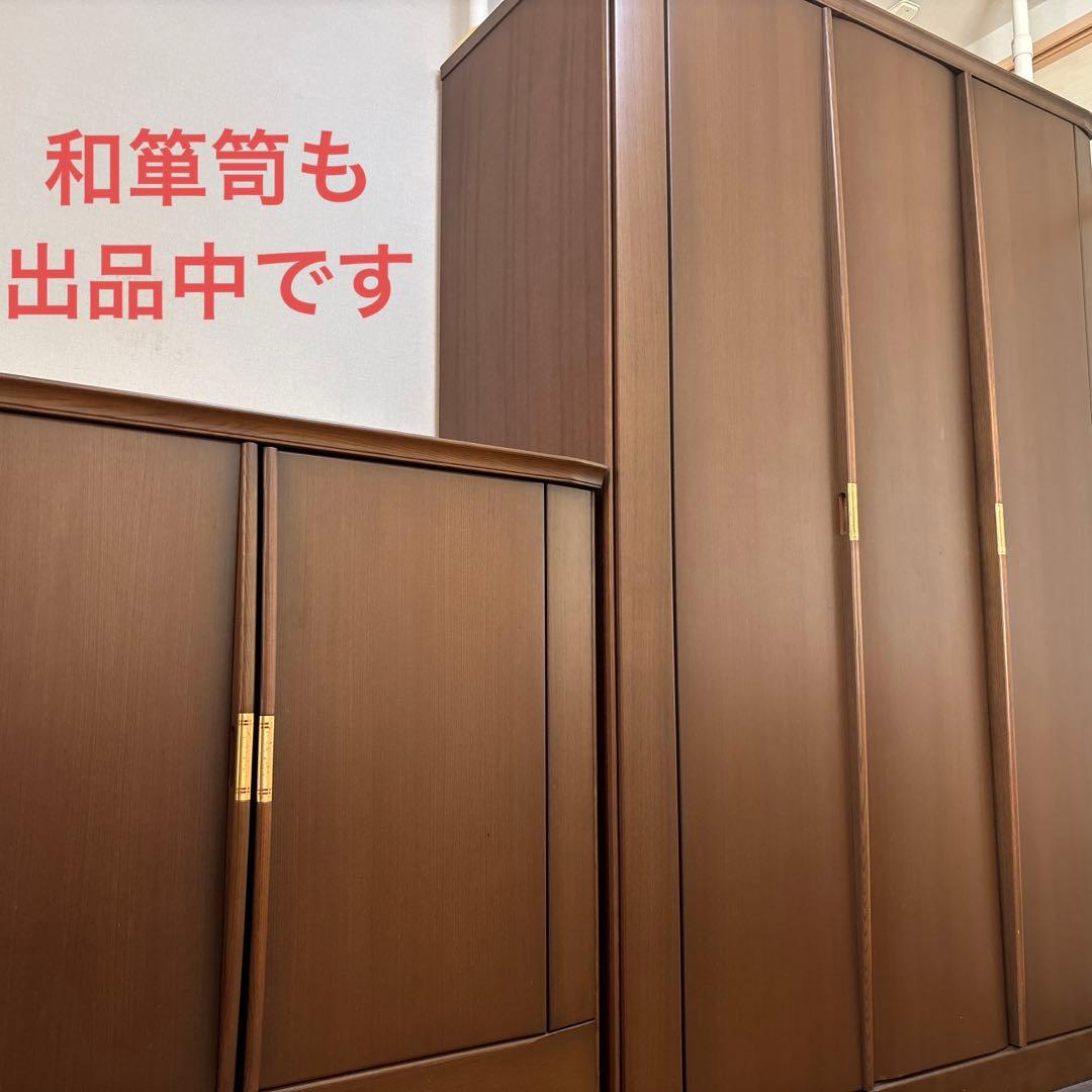13日までの出品！婚礼家具　洋服箪笥　天然木 展示現品処分 高級婚礼家具 レーチェ 3枚戸 洋服タンス アカセ木工