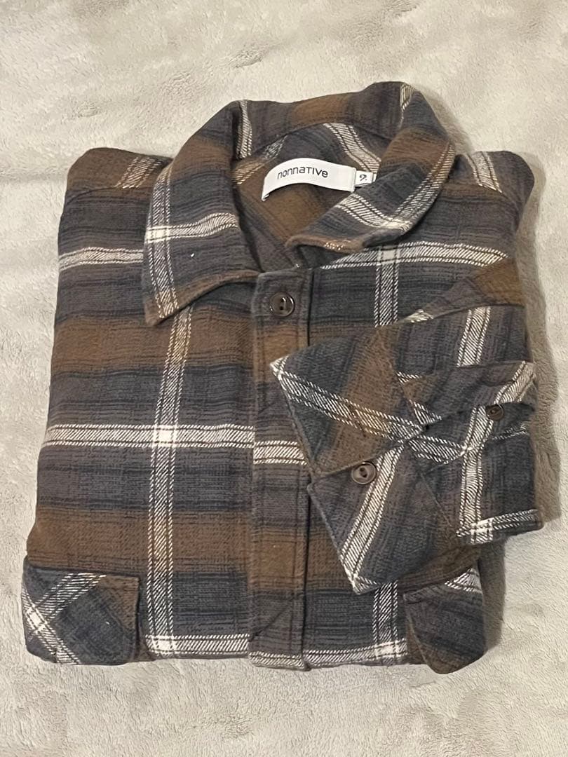 値下げnonnative WORKER L/S SHIRT COTTON DWELLER B.D. L/S SHIRT COTTON TYPEWRITER | PRODUCTS | nonnative