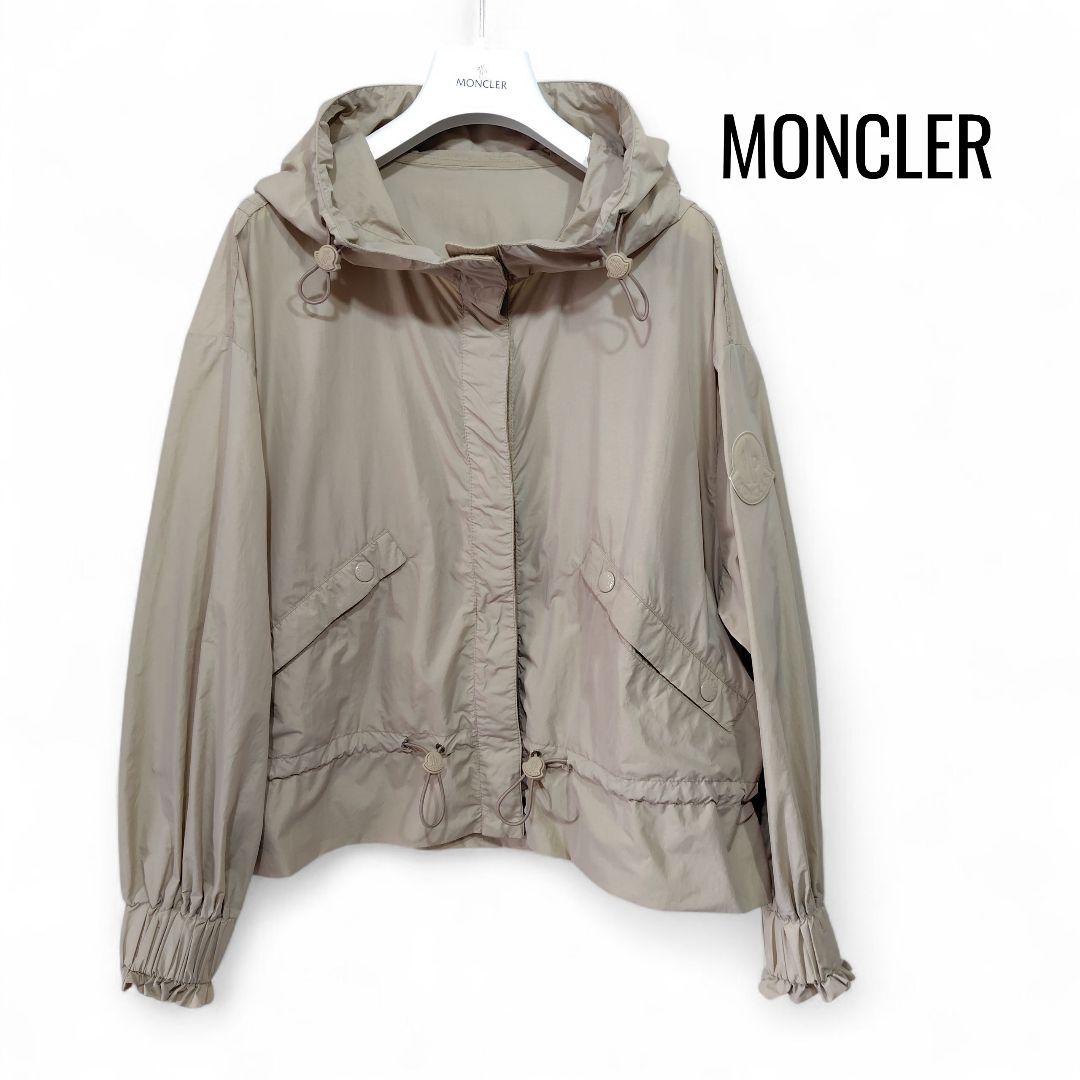 モンクレール ALBIREO ナイロンパーカー ブルゾン レディース ベージュ モンクレール ALBIREO ナイロンパーカー ブルゾン レディース ベージュ