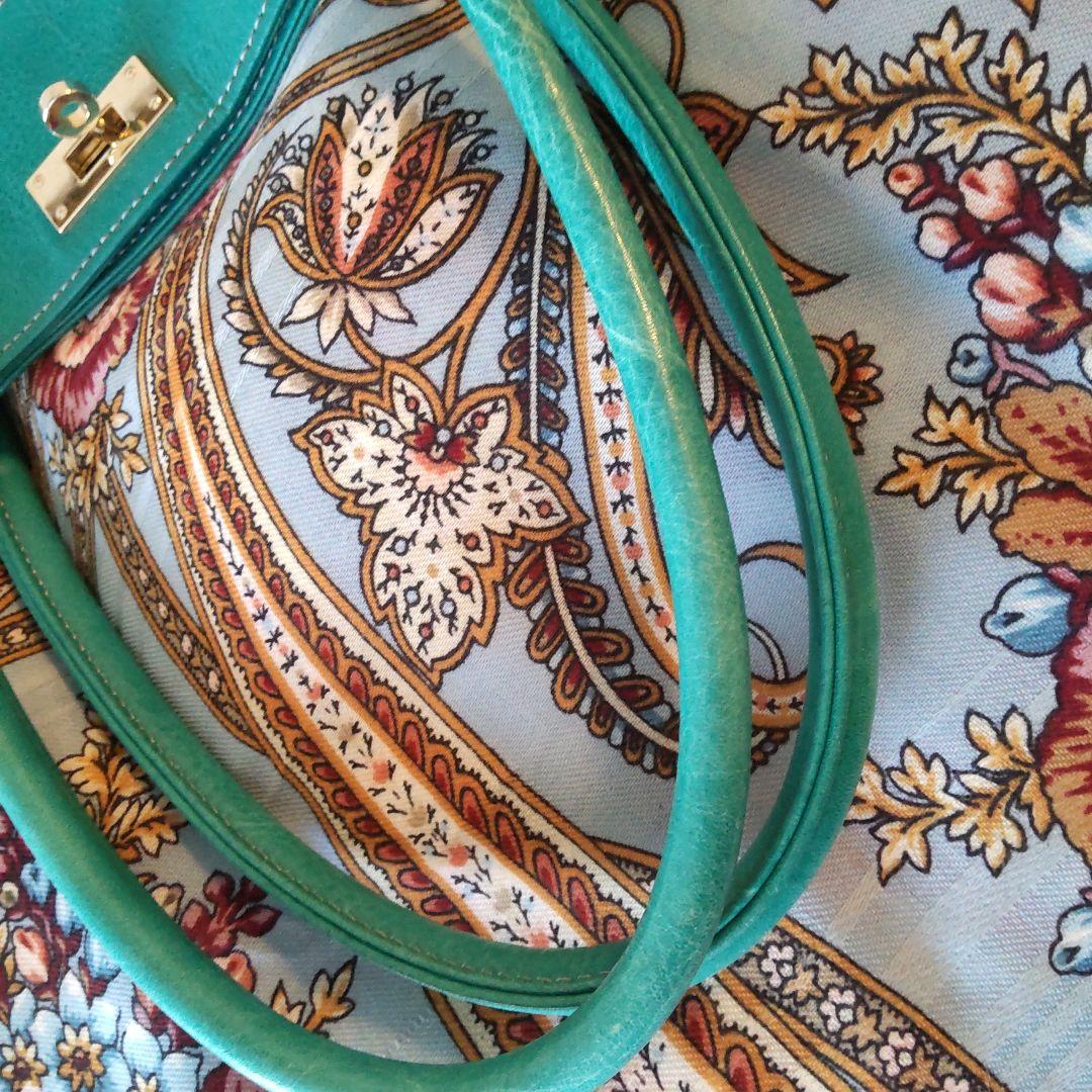 きーちゃん様専用 濱野皮革工藝 エメラルドグリーン トート - メルカリ