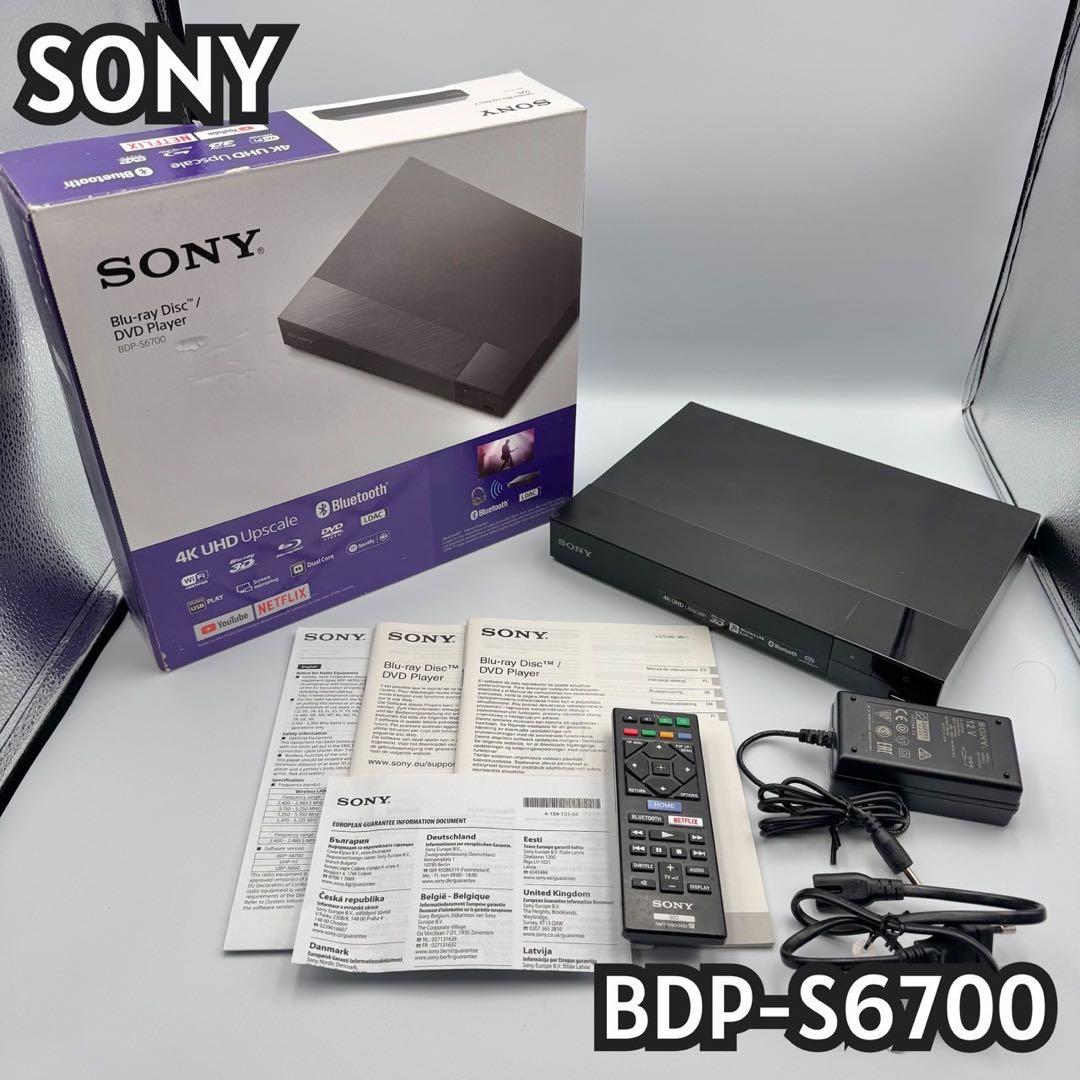 『美品』SONY 4K ブルーレイプレーヤー 本体 BDP-S6700 Amazon.com: Sony BDP-S6700 4K Upscaling 3D Streaming Blu-ray Disc