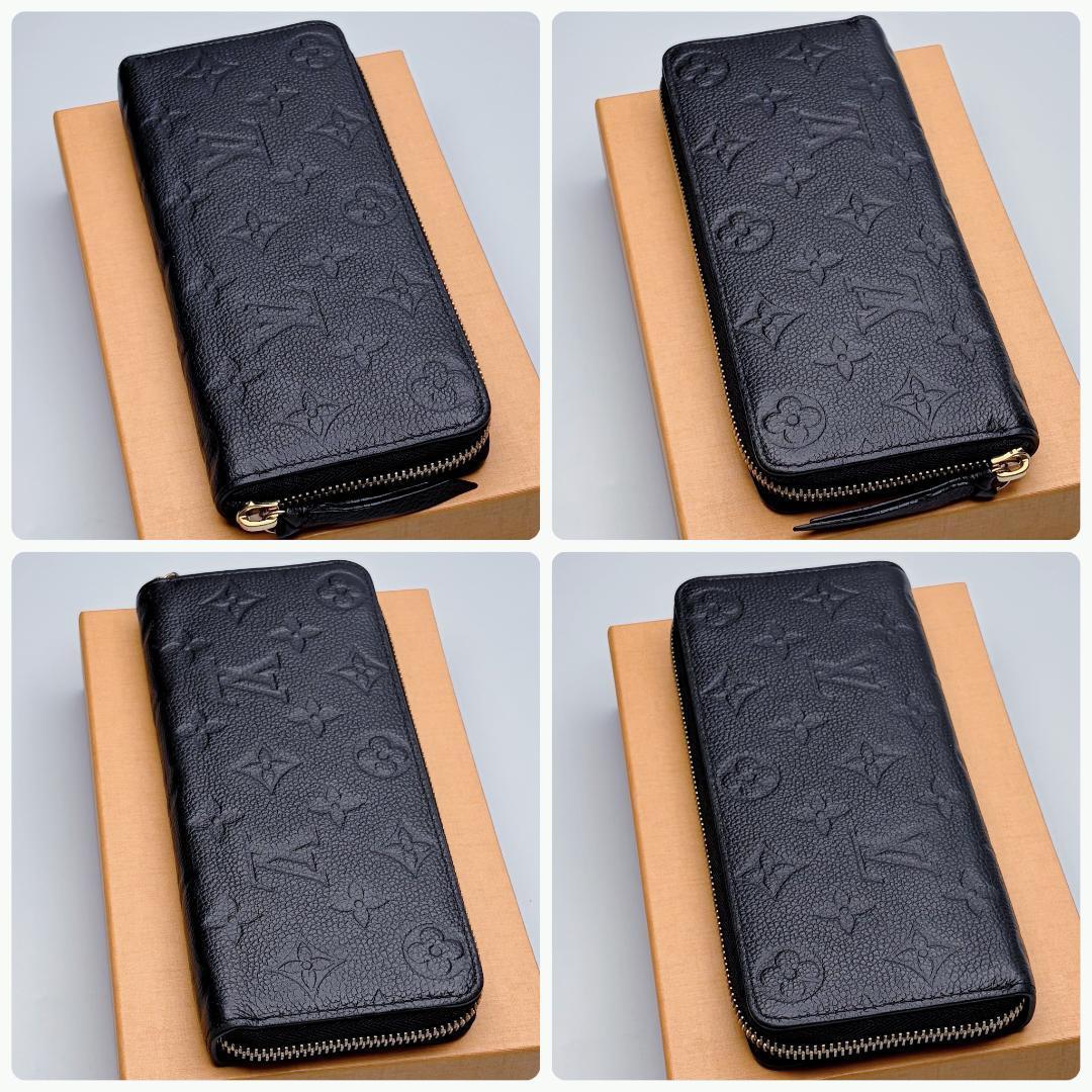 ルイヴィトン ポルトフォイユ クレマンス アンプラントノワール正規品