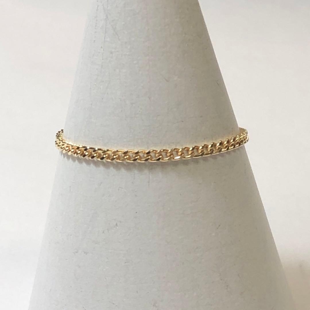 ペコ　18号　K18 1.2ミリ幅 喜平 チェーンリング 18金 楽天市場】18金 喜平 リング チェーンリング 12面 トリプル喜平 指輪