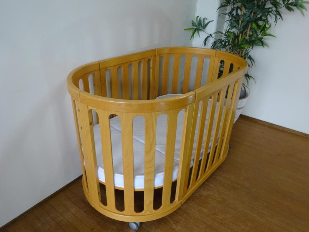 ベビーベッド　ベビーサークル　木製　マットレス付き　（検）ストッケ 楽天市場】＼今だけレビュープレゼント！／ ストッケ スリーピー